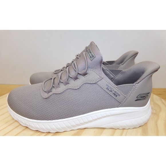 Skechers Bobs Sport Squad Chaos Slip Ins Sneakers 117500W Womens Taupe Size 9 - Picture 1 of 8
